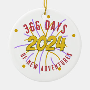 366 days of new adventures ornament