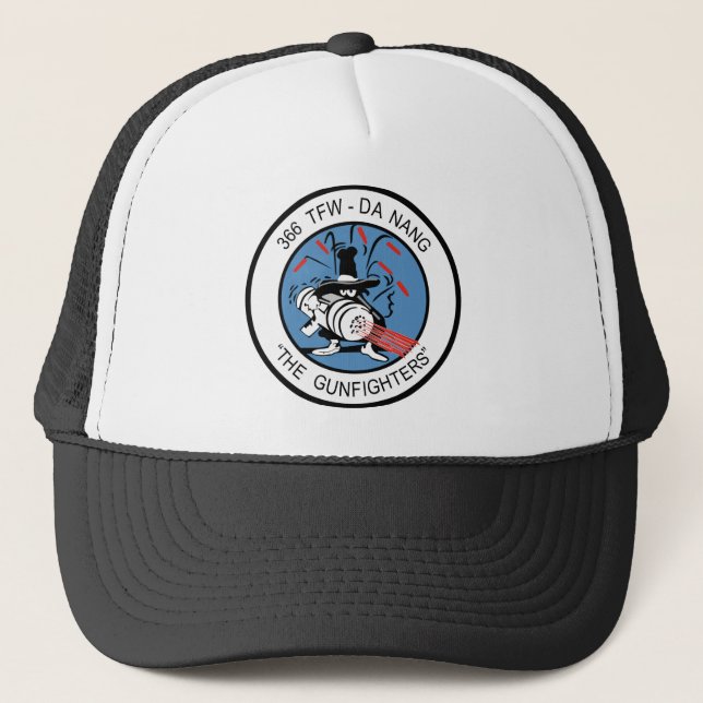 366th TFW  G un Fighter Trucker Hat (Front)