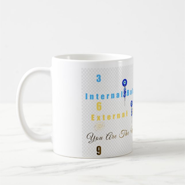"369: Internal Balance, External Joy, You Are The  Coffee Mug (Left)