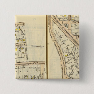 36-37 White Plains 15 Cm Square Badge