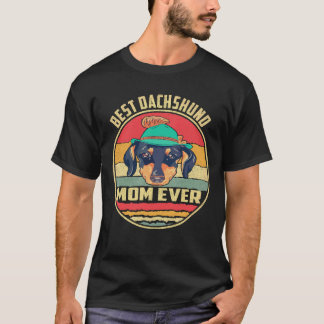 36 Best Dachshund Mum Ever Vintage T-Shirt
