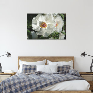 36"x24" Tree Peonies Canvas Print