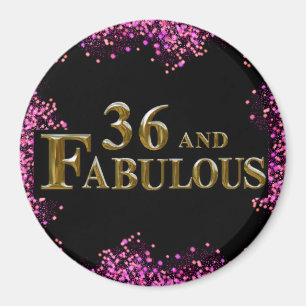 36th Birthday Magnet