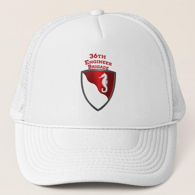 36th Engineer Brigade   Trucker Hat (Front)