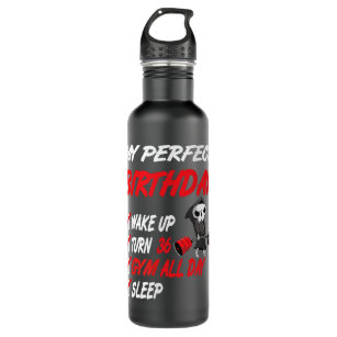 36th perfect birthday GYM 36 years old fitness 710 Ml Water Bottle