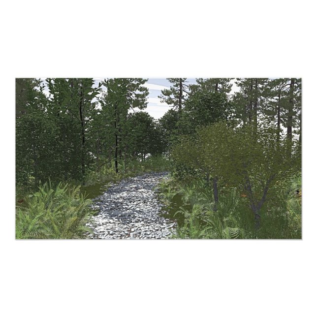 36x24" paper poster with "Stoney Way" image (Front)
