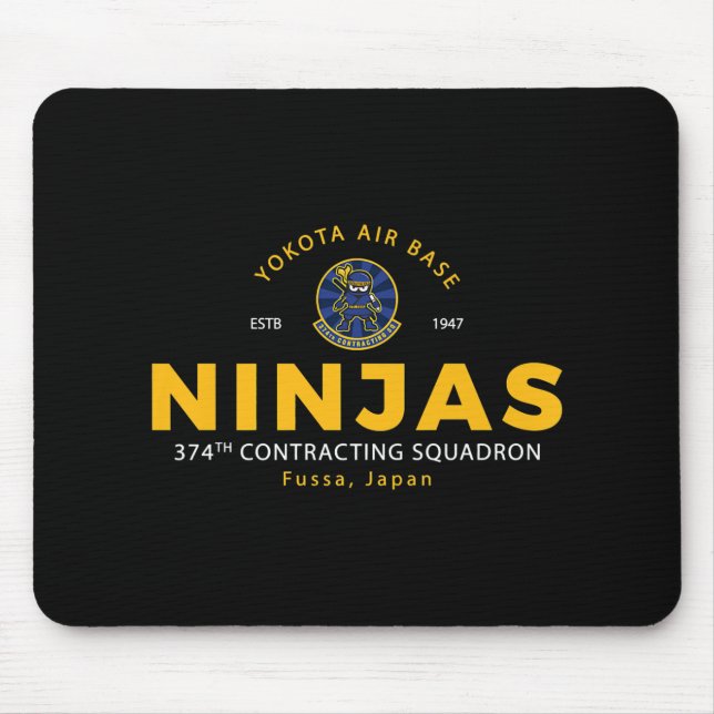374th Contracting Classic Premium Mouse Mat (Front)