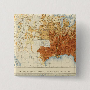 37 Baptists, Lutherans 1890 15 Cm Square Badge