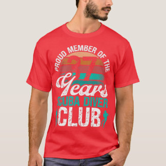 37 Birthday Scuba Diver Scuba Diving 37 Years Old T-Shirt