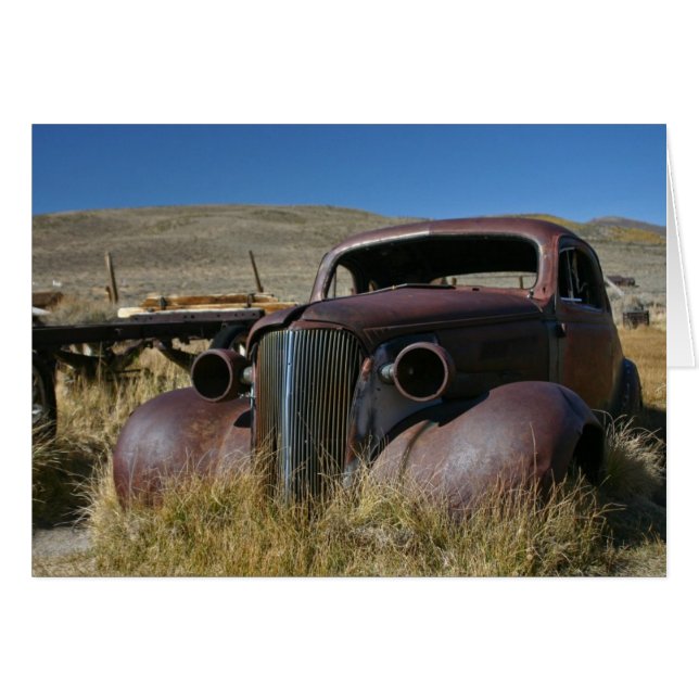 '37 Chevy in Bodie CA - Card (Front Horizontal)