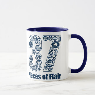 37 Pieces of Flair (dark lettering) Mug