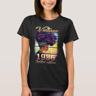 37 Years Old 37th Birthday Black Women Awesome 19 T-Shirt