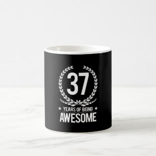 37th Birthday (37 Years Of Being Awesome) Coffee Mug
