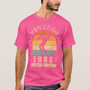 37Th Birthday Gifts Saxophone Player 1985 Jazz Mus T-Shirt