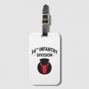 37th Infantry Division United States Military Luggage Tag