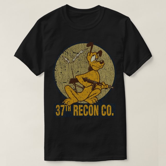 37th Recon Co 1942 T-Shirt (Design Front)