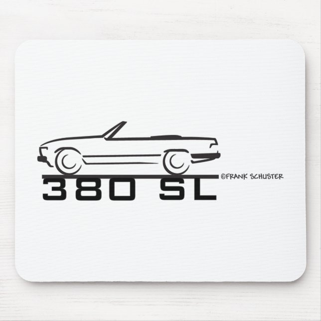380Sl Mouse Mat (Front)