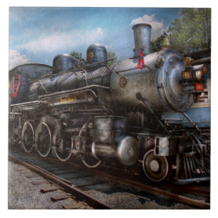 385 - Train - Steam - 385 Fully restored Tile