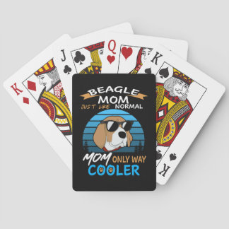 38 Beagle Mum Cooler Playing Cards