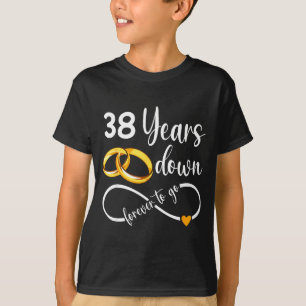38 Down Forever Go Couple T-Shirt