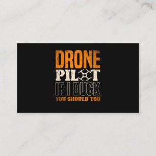 38.Drones for a Drone Pilot Business Card
