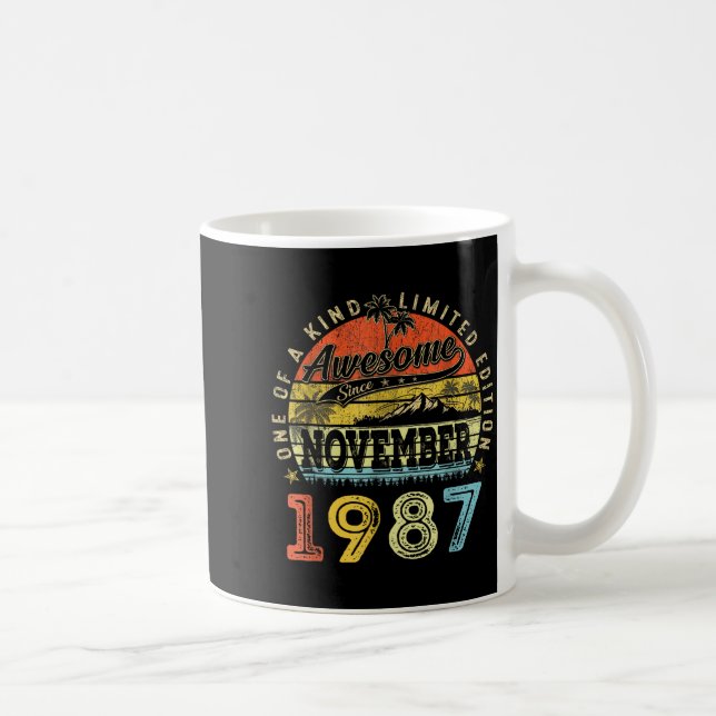 38 Limited Edition 1987 One Of A Kind November 38t Coffee Mug (Right)