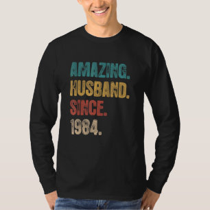 38 Wedding Aniversary For Him Amazing Husband Sin T-Shirt
