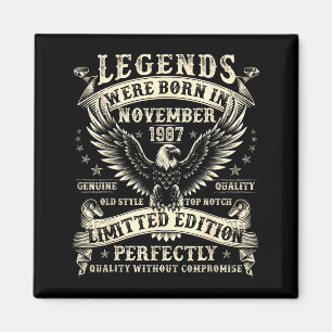 38 Year Old Bday For Men 38th Birthday November 19 Magnet