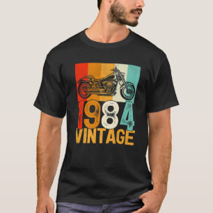 38 Years Old Retro Motorcycle Vintage 1984 38Th Bi T-Shirt