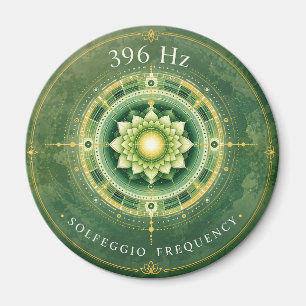 396 Hz Solfeggio Frequency Magnet 