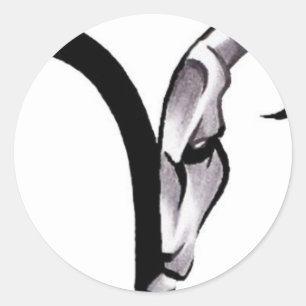 398ed2e311876f65315abc50c5e40934--aries-ram-tattoo classic round sticker