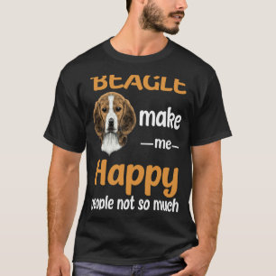 39 Beagle Make Me Happy T-Shirt