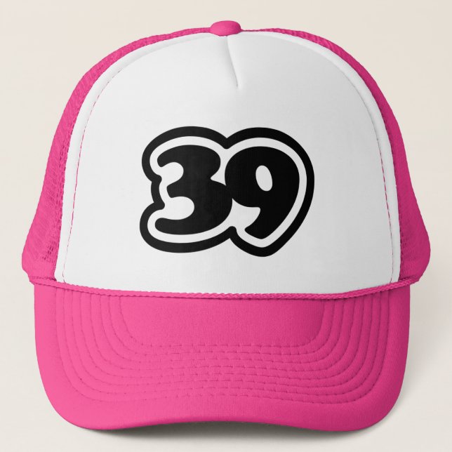39 Japanese Slang Sankyu Trucker Hat (Front)