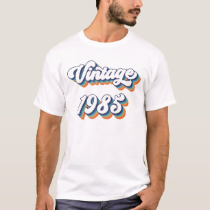 39 Year Old Gift Men Women Vintage 1985 39th Birth T-Shirt