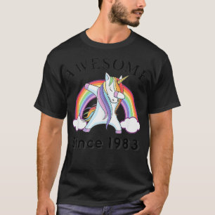 39 Years Old Awesome since 1983 39th Birthday T-Shirt