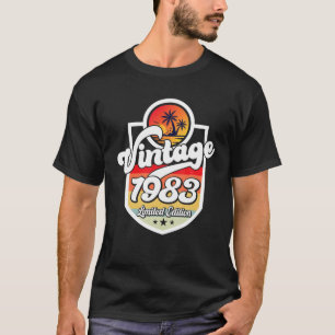 39 Years Old Vintage 1983 Limited Edition 39Th Bir T-Shirt