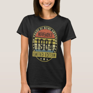 39 Years Old Vintage November 1984 39th Birthday T-Shirt
