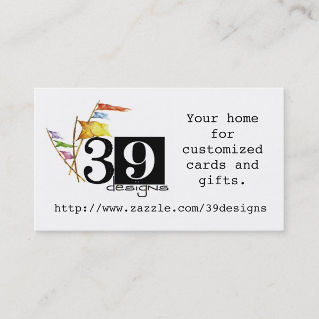 39designs business cards (Front)