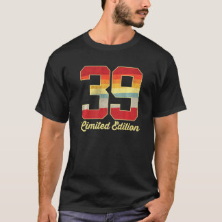 39th Birthday Vintage  1983 39 Year Old Men T-Shirt