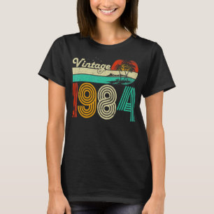 39th Birthday Vintage 1984 39 Year Old Men Women T-Shirt