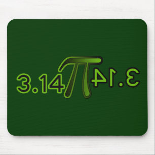 3.14 Backwards Spells Pie Mouse Mat