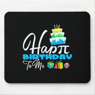 3.14 Cake Happy Pi Day For Teacher Happy Birthday Mouse Mat