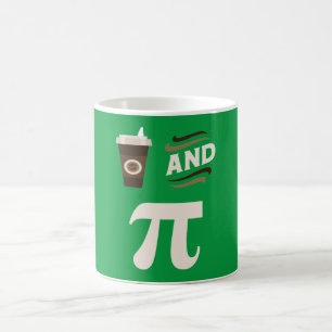 3.14 Coffee And Pie Pi Pun Funny Math Joke Mug