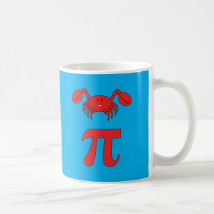 3.14 Crab Pie Pi Pun Funny Math Joke Coffee Mug