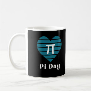3.14 Heart Happy Pi Day Coffee Mug
