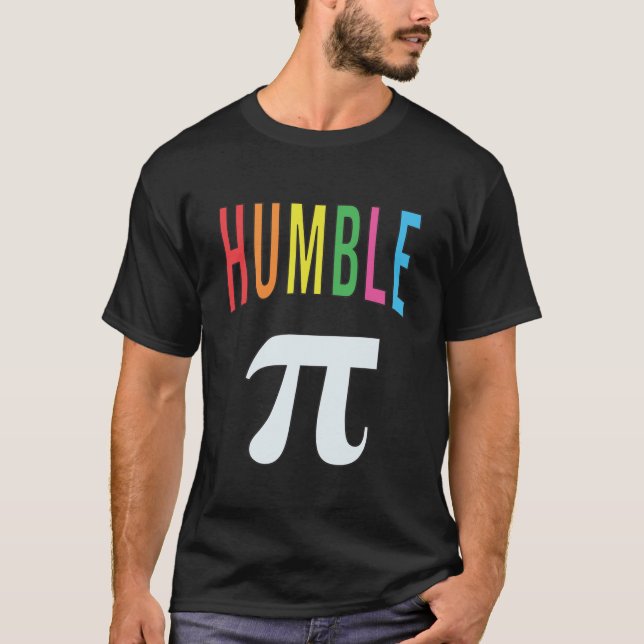 3.14 Humble Pie Pi Pun Funny Math Joke T-Shirt (Front)