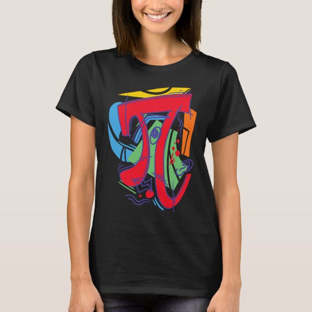 3.14 Math Design For Pi Day  T-Shirt (Front)