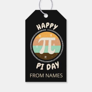 3.14 National Pi Day Design  - Happy Pi Day Gift Tags