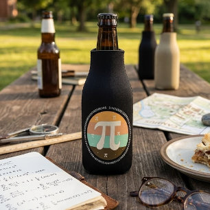 3.14 National Pi Day Design - Pi Day Gift Idea Bottle Cooler