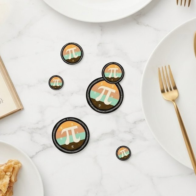 3.14 National Pi Day Design  - Pi Day Gift Idea Confetti (Creator Uploaded)